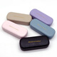 Glasses box Myopia reading glasses mirror box glasses cloth glasses box metal anti-pressure iron box myopia mirror box black