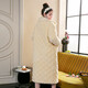 Fenton nightgown women's thickened three-layer quilted warm cardigan home wear Q9J2470257