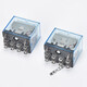 Small intermediate relay LY4NJ LY3NJ AC220V DC24V 10A HH64P HH63P with base (20 pieces) LY4NJ 14 feet DC110V