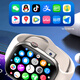 CH [Mobilfunkversion 5G Full Network Access] Smartphone Watch Card App Download OLED -Bildschirm GPS -Positionierung Herzfrequenz Sportbracelet Junior und Senior High School Generation People Universal