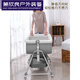 Chuangjingyi choisit le lit multifonction bébé cot bébé pliable et compact, compilation de bébé européenne de berceau neuf portable mobile, gris + net moustique + matelas + panier de rangement + table de couches, structure de trame_other_complete Installation