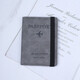 Shantou Lincun Passport Bag Protection Case RFID Anti-Diebstahl-Karten-Scanner-Reisedokument-Aufbewahrungs-Banken-Karten-Paket-ID-Kartenjacke [Upgrade Multifunktionsmodell] Passport Clip Grey am nächsten Tag/zugänglich