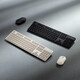 Xiaomi (MI) Wireless Keyboard and Mouse Set 2 Thin and Portable Full-size 104 Keyboard and Mouse Set 2.4G Wireless Transmission Computer Laptop Keyboard and Mouse Office Set Xiaomi Wireless Keyboard and Mouse Set 2 Matte Matte