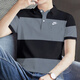 Nike (NIKE) POLO shirt short-sleeved lapel autumn men's casual fitness pure cotton embroidered striped training top sports T-shirt official FN3895-100 M /120-130Jin [Jin equals 0.5 kg]
