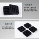 OSKV air-conditioning outdoor unit shock-absorbing pad universal air-conditioning bracket base shock-proof foot pad outdoor unit heightening shock-absorbing noise reduction rubber pad shock-absorbing pad 4 pieces 1P-5P air conditioner outdoor unit universal