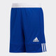 阿迪达斯（adidas）童装儿童篮球短裤男大童双面穿吸湿快干比赛运动五分裤子DY6625蓝