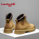 Maple Leaf (Leveland) Nouvelles chaussures pour hommes et femmes Même style pour les couples, les tendances de la mode, les bottes Martin simples et polyvalentes, les chaussures décontractées de hauteur et d'usure, jaune terreux [même style pour les hommes et les femmes] 38