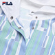 Fila Emerald Women's Woven Jacket 2025 Summer New Fashion Casual с капюшоном с капюшоном Full Print-za XL 175/92a/xl