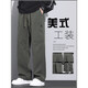 Pantalon de travail américain pure yishion pantalon masculin printemps et été pantalon paratrooper droit lâche pantalon armée verte pantalon de sport