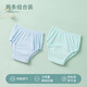 
Betas Diaper Baby Pure Cotton Gauze Diaper Spring and Autumn Baby Newborn Urinary Training Pants Can Wash in Toilet Underwear [Mesh Breathable] Blue + Green 2 Packs [Suitable for over 15 months] 24-36Jin [Jin equals 0.5 kg]