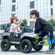 
Yunya Children's Electric Vehicle Tank 300 Off-road Vehicle Four-wheel Drive Remote Control Boy Girl Baby Toy Car Can Sit Adult Four-wheel Drive 12V7 Large Electric Leather Seat + Remote Control Bluetooth + Swing 61 Children's Day Gift Boy