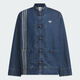 Adidas Clover Jacke Herren- und Frauen 2025 Sommer neuer chinesischer Stil gepaarte Denim Sport Lose Jacke JY8275 JZ9928/Denim Blue/gepaarte xs