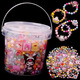 Shangmei Beibei children's beaded toy necklace DIY handmade bracelet beaded toys toys birthday gift for boys and girls