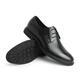 Belle Men's Shoes Business Formal Leather Shoes Casual Height Soft Sole Leather Shoes 10503AM0 Black-Classic Edition 45