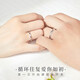 AIF Möbius strip 999 pure silver couple ring couple ring Zhong Jiujiu birthday gift for girlfriend and boyfriend Möbius ring couple ring + gift box