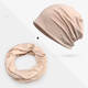 Lan Laimi Bufanda Summer Air acondicionada Cubierta de cuello de protección del cuello Modelo delgado Cervical Vértebra Cubierta Cuello Bufand Buff Mujer Color de albaricoque