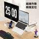 NB NOTBOOK ARM robótico Robótico Monitor de doble pantalla Pantalla de la computadora Pantalla de pantalla Pantalla de la computadora portátil Labio de la computadora y aumento del monitor elevado Monitor elevado uno a dos blancos F160-FP