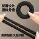 Jisenjia Filling丨Seamless High Elasticity Hair Rope Women's Thick and Durable High Ponytail Hair Tie 6 Mixed Color Cans