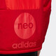 阿迪达斯 （adidas）Neo棉服男装冬季户外运动服加厚保暖棉衣休闲连帽外套夹克HC9731 HC9724红色 S