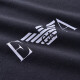 安普里奥·阿玛尼（Emporio Armani）夏季新款潮流休闲男短袖t恤打底衫2件套装111267 CC715 黑白L