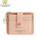 Kuqidaishu Color de dulces coreano Pequeña bolsa de tarjeta de tarjeta fresca y múltiple para bolsas de tarjetas para mujeres Simple All-Match Keychain Moned Billet Id Case de identificación de modernidad [el pedido se emite por 48 horas]