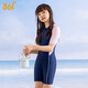 361 children's swimsuit girls girls swimsuit one-piece middle and large children students teenagers hot spring swimsuit