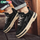 Zapatos para hombres de cartelo tendencia de primavera y verano 2025 zapatos de moda para hombres zapatos casuales de un pie de un pie botas de tablero botas negras 42