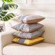 Simple modern sofa pillow with core office nap artifact pillowcase waist pillowcase bedside back cushion customization Lingbo-beige 45x45cm pillowcase + pillow core
