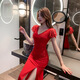 Temperamento de Kun Linyi Sauna Vestido sexy con ropa de baño larga y trabajo de masaje Vestido de noche delgado y delgada Técnico de masaje Técnico 3882 Black XL