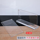OUMI (OUMI) STARKTEM MAGNETISCHE TIBELLE KARTE TABELLE SCHLAG TEILE Tischkarte Acryl Tabletop Display Card Conference Tischkarte Sitzkarte Billboard 7011 Horizontale Version 220*110 mm 1 Paket