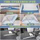 Qumuye Folding Mosquito Net Installation-free Student Dormitory Portable Mosquito Net Anti-mosquito Cover Home Single Bed Lazy Mosquito Net Blue Basic Model 190cm*80cm*80cm Suitable Bed 0.9m