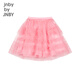 Jnby von Jnby Jiangnan Stoff Kinderkleidung Mesh Kurzrock Spitze Süßes Prinzessin Rock Frühlingskinder Kinder 1O1D12240 620/Sakura Pink 140 cm