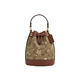 CoaCH (COACH) women's bag dempsey printed drawstring mini bucket bag single shoulder crossbody bag snowflake printed CN679-IMWD9 size approximately 17*15*10cm