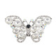 
Shoes rhinestone shoe buckle metal women's shoes versatile upper decorative claw buckle shoe buckle flower clamp buckle removable shoe accessories 23-1098