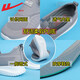 Warrior officiel de chaussures masculines estivables chaussures de semelle douce en maille pour hommes pour hommes chaussures en filet pour hommes d'un pied de pied masculin gris 41