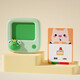 Geekpapa para el aprendizaje de niños Alfabetización de educación temprana Máquina de educación temprana China Pinyin Poetry Poetry Story Card Lector de iluminación Juguetes Pink Pig Máquina de educación temprana (Versión estándar Tarjeta de inglés)