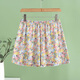
AB underwear for women summer cotton printed aro pants thin high waist loose large size summer pajamas shorts H826 Banana 3XL (175/105)