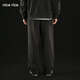 Schöner Reis guter Reis r. Serie 500G Baumwoll-Gerade-Casos-Hoodies [gleicher Stil im Einkaufszentrum] NCQ12027 Dunkelgrau (500 g) L.