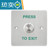 Panneau de commande d'accès à l'accès extérieur extérieur Panneau auto-réinitialisation 86 Bouton de porte de type étroite Bouton de porte de colonne Bouton de porte étanché