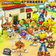 Harbin Games kompatibel mit Lego Chinesischen Bausteinen und Pflanzen gegen Zombies Vollständiger Satz Farm Labyrinth Combat Yizhi versammelte Kinderspiel [Barrel] Crazy Backyard Simple Version 687+