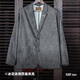 
Maden workwear imitation ice dye ice flower suit jacket pure cotton loose casual daily flat collar suit jacket men spring meteorite lime XL