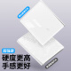 International Electrician Switch Socket 86 Ultra-thin Tempered Glass Panel Concealed Wall Household One-Open Dual Control Five-Operation Power Socket Misplaced Five-Operation Socket-White