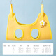 Hippidog cat washing bag hanging cat and dog grooming cat hammock nail clipper anti-scratch and bite pet fixed bathing bag yellow sunflower L (recommended weight 20-30Jin Jin equals 0.5 kg)