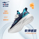 Hongxing Erke (Erke) Zapatos para niños para zapatos para correr para niños y niñas 24 productos nuevos, zapatillas de zapatillas para niños pequeñas y pequeñas [Mingou] Oculto azul oscuro/FACUI Azul 36