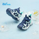 361 Children's Sandals 2025 Summer Boys and Girls 3-12 Years Old Breathable Anti-collision Baotou Beach Sandals Blue 31