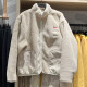 耐克（NIKE）外套男装2025夏季新款运动服摇粒绒保暖舒适立领夹克FZ6194-126 FZ6194-126浅卡其新年款 XL