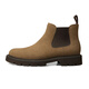 Thom Wills Chelsea Herrenstiefel zurück Fleece Leder Low Top Lederstiefel Herren Britische Martin -Stiefel Sommer Herrenstiefel Kamel E673 41/7.5 Größe