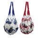 Sac de basket-ball Basketball Net Sac de basket-ball Sac de football Sac Net Sac Sports Sac de rangement Sac de rangement Sac de basket-ball Ball Sac [jaune bleu]