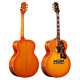 Epiphone Yipufeng Boîte à planaire unique Boîte à corner de pigeons EJ200 Studio joue des doigts et joue de la guitare acoustique J200 studio hs tomate + sac cadeau