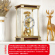 Hermle Clocks赫姆勒时钟欧式现机械座钟客厅实木机械打点时钟摆件台式坐钟 MT202-000791
